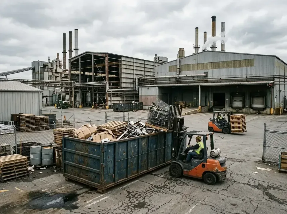 industrial-factory-scrap-conta-003 — frequently asked questions, Cheap Roll-off Dumpster Rentals in New Martinsville, WV